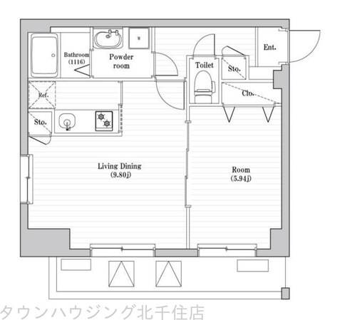 アーバハイツ六町2号館の物件内観写真